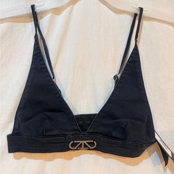 Woman’s RTA Denim Bra - Picture 2 of 12